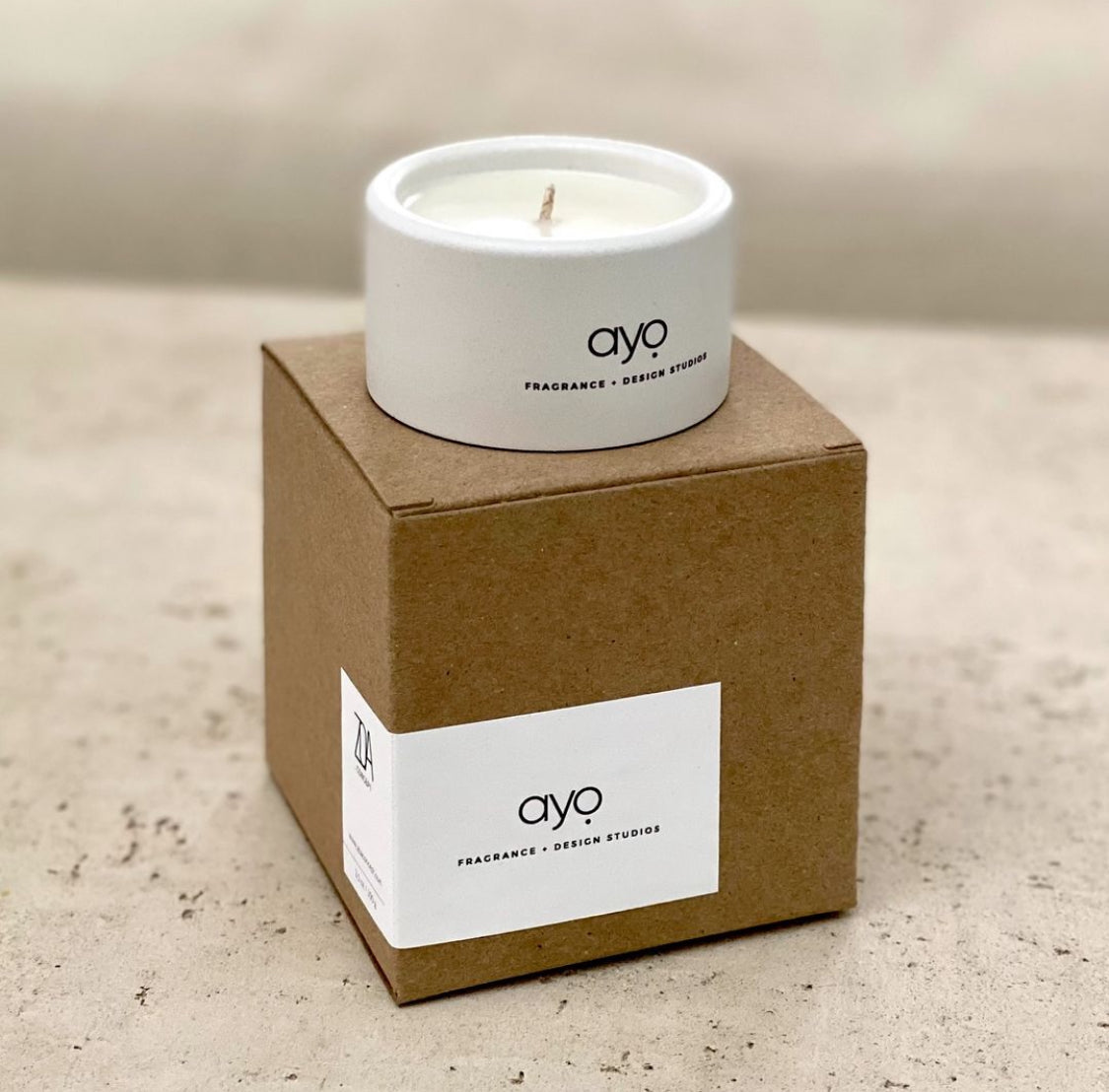 Once Upon a Time - Concrete Candle