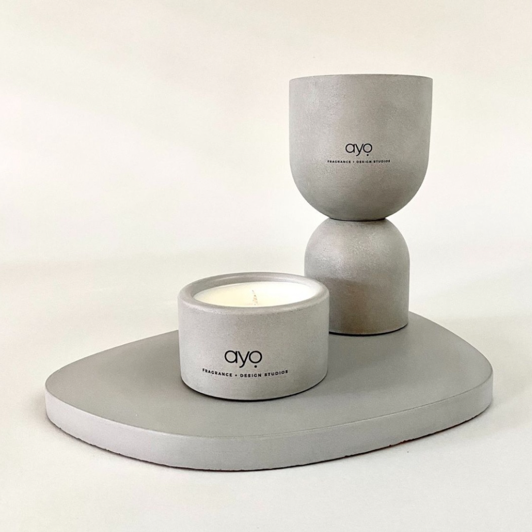 Once Upon a Time - Concrete Candle