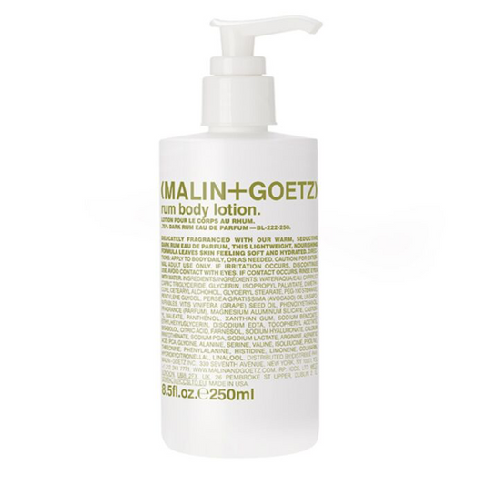 dark rum body lotion by MALIN+GOETZ