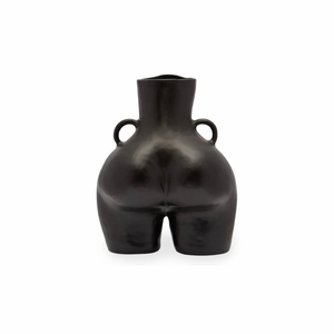 Love Handles Vase, Black, by Anissa Kermiche