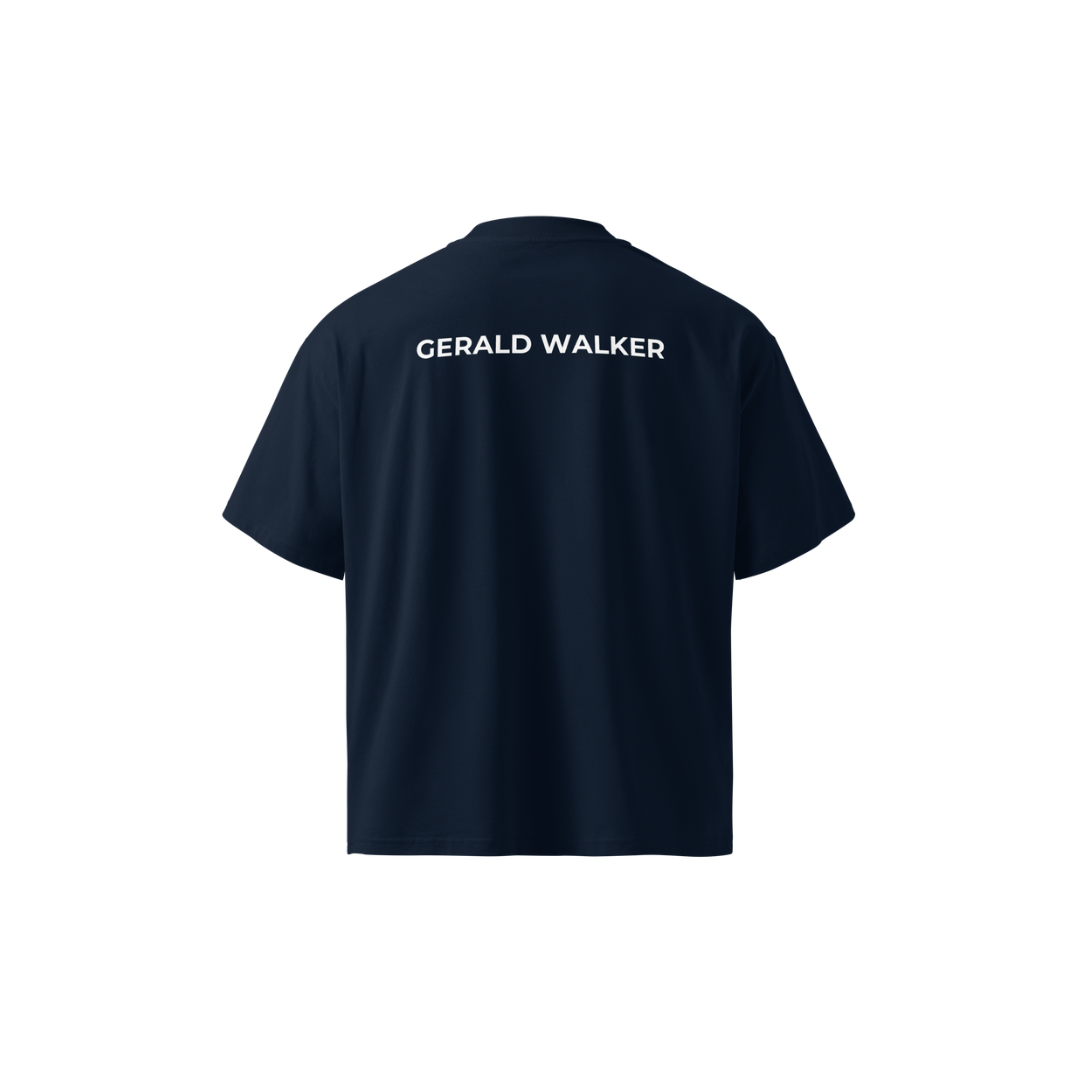 Gerald Walker+ Logo Printed Crewneck Oversized T-Shirt