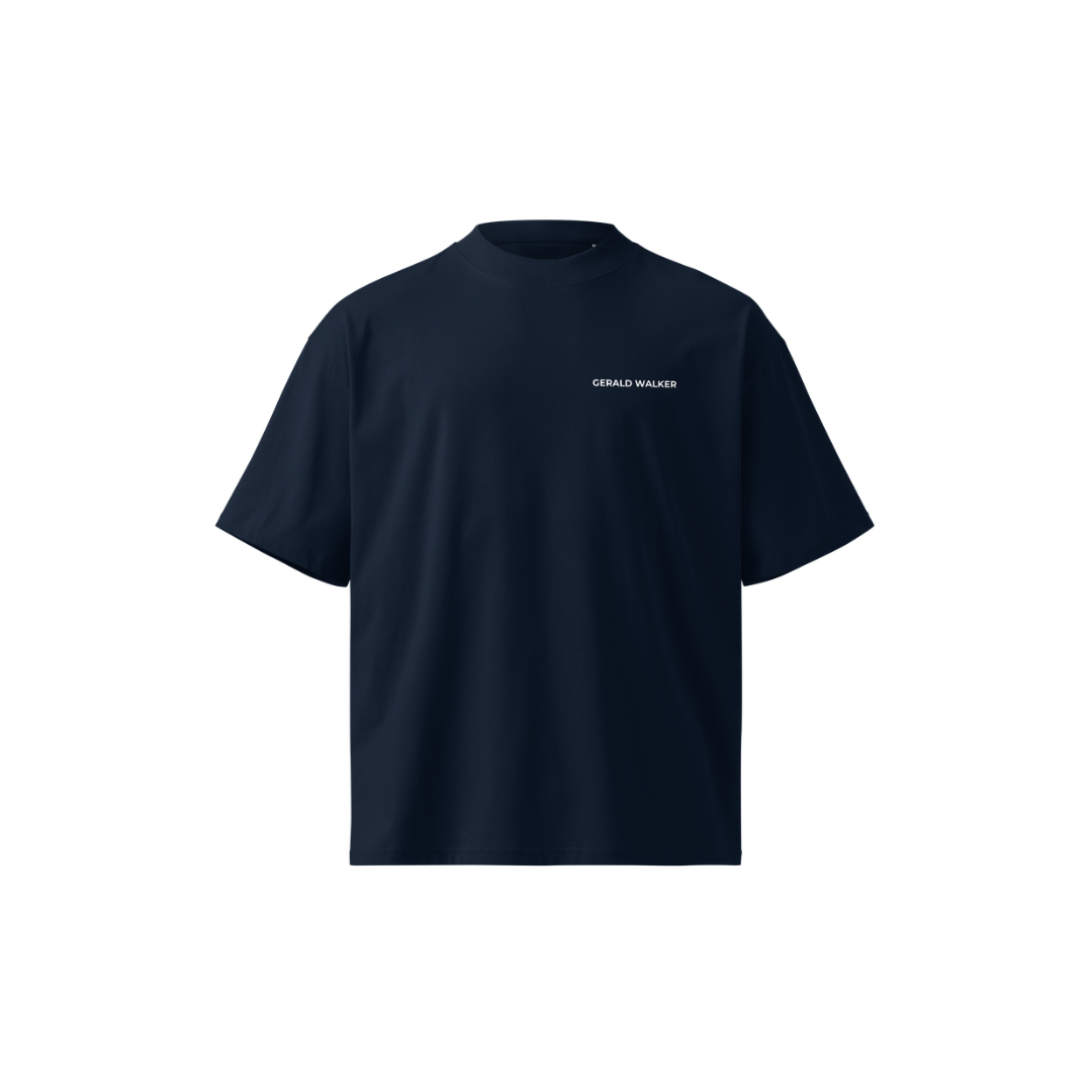 Gerald Walker+ Logo Printed Crewneck Oversized T-Shirt