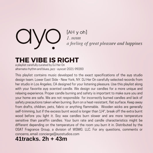 Music For Setting the Right Vibe (Music Playlist)