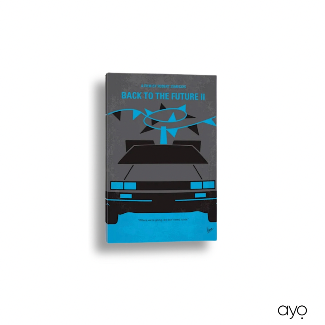 Minimalist Movie Poster on Wrapped Canvas – ayọ Institute of