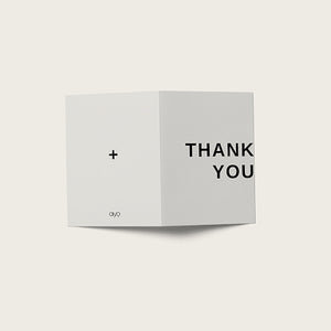 GREETING CARD; Thank You