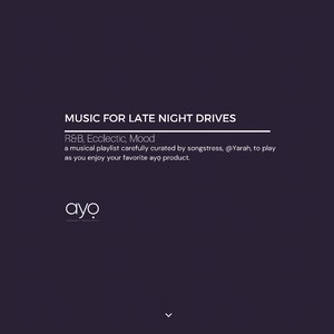 Music For Late Night Drives (Music Playlist)